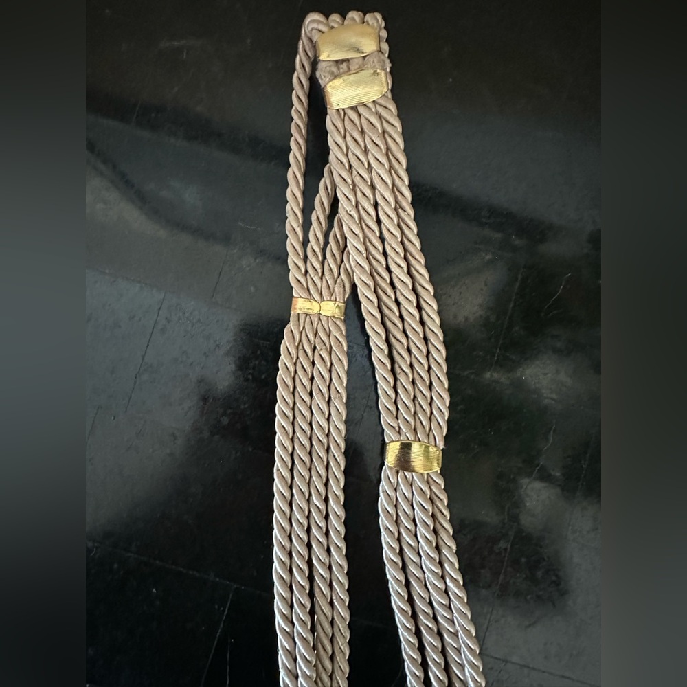 ❌SOLD Italian Rope Sash Belt - Picture 10 of 11